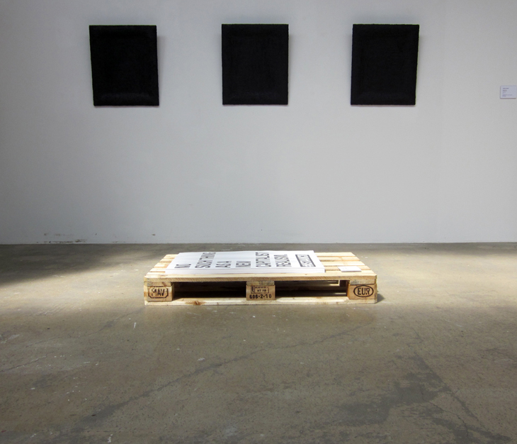 Christian Chrobok, Institute for Cultural Cassattion (ICC): No Such Thing As A New Capitalist Realism, 2014
1st NSK Folk Art Biennale 2014
Spinnerei, Halle 12 (Werkschau)
Leipzig, Germany